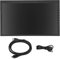 Monitoraggio portatile 10.1in Monitoraggio dello schermo IPS con angolo di visualizzazione ampio altoparlanti in lega di alluminio leggero adatto a Windows 7 8 10 PC [Office Home] (Touchscreen)