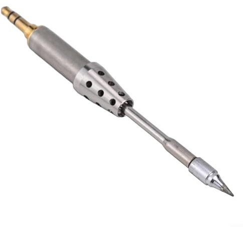 Desiumite Replacement Soldering Iron Tips for TS80P, 5-Pack (For TS-B02/K4/J02/BC02/D25), Compatible with TS80 Soldering Iron, Internal Heating Core Design,(For TS-B02)