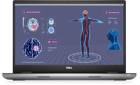 Dell Precision 7680 16” FHD+, i9-13950HX (24 Cores), NVIDIA RTX 4000 Ada 12GB, 4TB PCIe Gen 4.0x4 NVMe, 64GB RAM, FPR. Smartcard Reader, WIFI 6E & BT 5.3, UK Backlit Keys, Windows 11 Pro (Renewed)