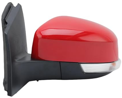 AußEnspiegel Für Ford Für Focus Für MK3 (2011–2018) Rennrot Großer Manuell Anklappbarer Beheizbarer Außenspiegel (Seitenmontage) Spiegeleinheit(1pc left)