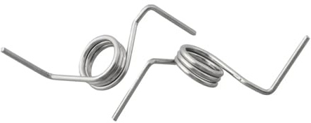 Resorte de puerta refrigerador for DA81-01345B, resortes bisagra francesa, piezas repuesto for congeladores domésticos, 2 uds