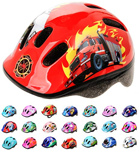 meteor Kinder fahrradhelm ab 1 Jahr – sicherer & stoßdämpfender Kinderhelm mit verstellbarem Headlock - waschbarem Fahrrad Helm Innenfutter – optimaler Schutz & leichtes Design für Baby-Abenteurer
