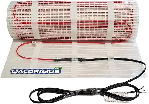 CALORIQUE ECO Estera De Cable De Calefacción Eléctrica - 4m² - Calefacción Por Suelo Radiante 150W/m² - Tecnología TWIN - [A +++]