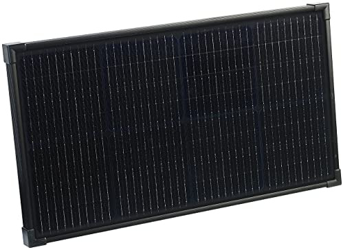 revolt Solarpanel für Strom: Mobiles Solarpanel, monokristalline M10-Zellen, für MC4, 60 W, schwarz (für Gartenbeleuchtung, Solarelemente für Stromerzeugung, PV)