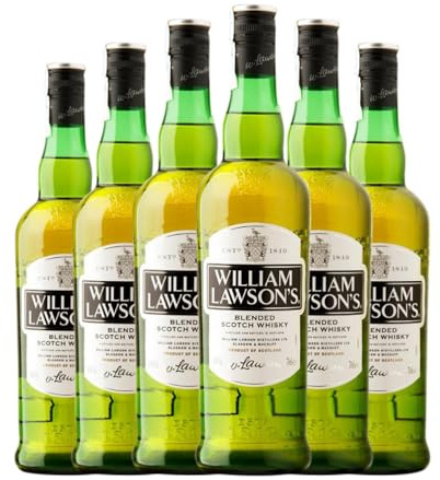 Whisky Blended William Lawson's 70 cl (Caja de 6 Botellas de 70 cl)