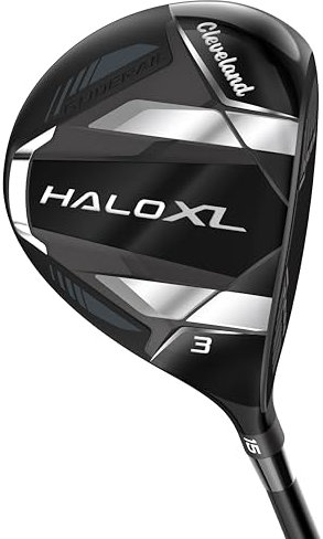 Cleveland Golf Launcher Halo XL Fairway Wood, Grafito, Regular, 3 Madera, Mano Izquierda