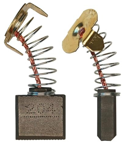 Escobillas de carbón para amoladora angular Makita GA9050, GA9050R, MT903