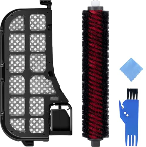 EATBALE Cepillo Autolimpiante Tanque Filtro para Roborock S8 / S8 Pro Ultra / S8 Maxv Ultra Robot Aspirador, Onyx4 Filtro de agua de alta velocidad desmontable Mantenimiento Rodillo Cepillo Accesorios