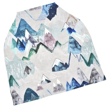 HAPINARY 1 Pc écharpe de lactation infantile couverture de chariot baldaquin panier couverture écharpe housse caddie bebe protège caddie pour bébé d'allaitement infantile
