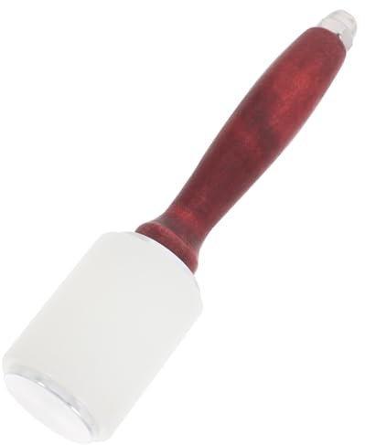 MAGICLULU Leatherworking Hammer Wooden Handle Sew Leather Tool Mallet for DIY Leathercraft Stamping