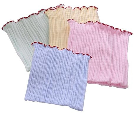 YARNOW 4stücke Bauchgurt Für Junge Mädchen Aus Baumwolle Nabelschutz Für Neugeborene Bauchband Elastisch Für Drinnen Und Draußen