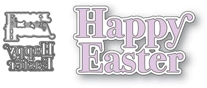 Frohe Ostern Stanzschablone, Metall Stanzformen Set für Kartenherstellung | Stanzbögen, Die Cuts für DIY Scrapbooking, Fotoalbum, Journale Prägungen,Karten Dekorative