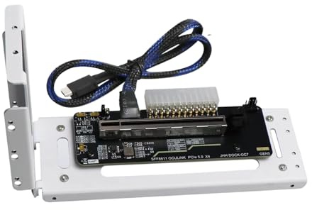 Dock GPU Scheda Grafica Video Esterna SFF8611 a PCIE PCIe 5.0 Velocità Notebook Laptop Dock GPU Esterno per Gaming Palmari