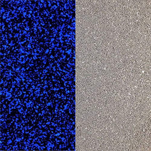 20kg Buntsteinputz Mosaikputz 1-2mm Grau + Spiegelbruch fluoreszierend Glasputz Wandputz