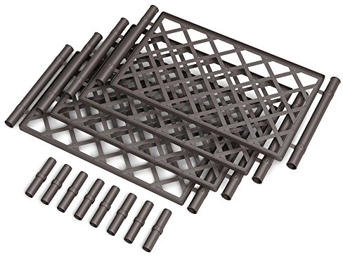 KIT SPALLIERA PER FIORIERA 100 MOKA