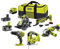 Pack RYOBI complet 5 outils - 2 batteries 2.0Ah et 4.0Ah - 1 chargeur - R18CK5A-242S