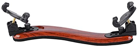 Schulterstütze für Violine, Verstellbares Leichtes Violinschulterpolster, Ahornholz Geigenschulterstütze für 1/2 1/4 1/8 3/4 4/4 Größenverstellbare