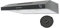 K&H Dunstabzugshaube 60cm, Unterbauhaube, LED, 200 m³/h, Energieklasse C, Metall-Fettfilter, UH01-60C-B (Schwarz)