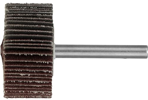 LUKAS-ERZETT 10 x Fächerschleifer SFL universal 80x20 mm Schaft 6 mm Korund Korn 60-21,5x13x11,5cm