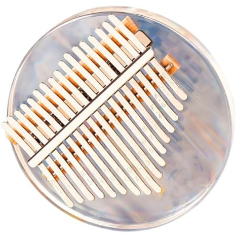 Hoement 1satz Kalimba Finger Piano Töne Transparentes Acryl Für Anfänger Tragbares Musikinstrument Für Reisen Freizeit Und Religiöse Zeremonien