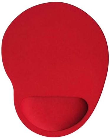 Tappetino per con poggiapolsi ergonomico, Mousepad con imbottitura in schiuma memoria, tappetino per supporto per poggiapolsi, tappetino da poggio da polso antiscivolo per sollievo