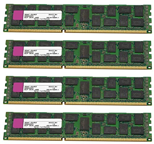 rieder 4X 4GB DDR3 Ram Memoria REG 1333MHz PC3-10600 1.5V DIMM 240 para Coputadora de Escritorio RAM Memoria