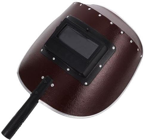 HOMSFOU Handheld Welding Shield Mask Durable Portable Welder Protective Cover for Welding Cutting Grinding Lightweight Design with Comfortable Padding for Extended Use