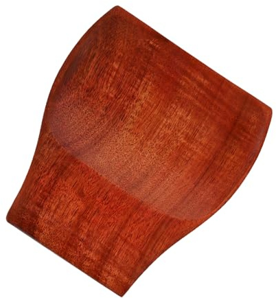 STOBAZA Repose-cuillère Bois Acacia Naturel Support Ustensiles Cuisine Réutilisable pour Table à Manger Porte-cuillère Stable et Facile à Nettoyer