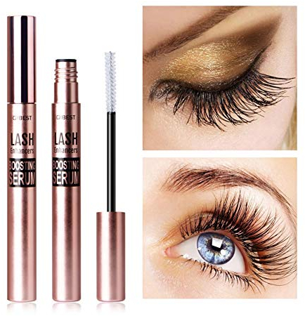 Allbesta Wimpernserum Wimpernverlängerung Eyelash Growth Enhancer Brow Booster Serum für Lange Dichte und Schöne Wimpern