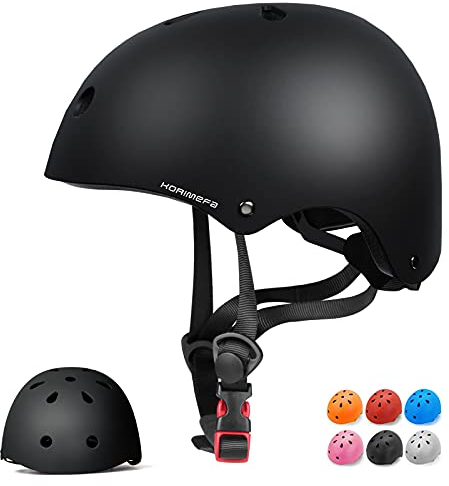 KORIMEFA Kinder Fahrradhelm Kinderhelm Skaterhelm Verstellbar für 3 Jahre Junge für Fahrrad Roller Skateboard Scooter 3-13 Jahre Alt Junge Mädchen