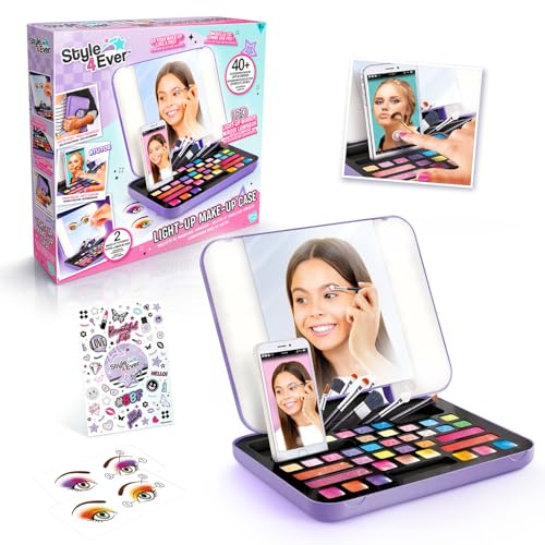 Canal Toys - Style 4Ever - Maletín de Maquillaje con Espejo y luz LED