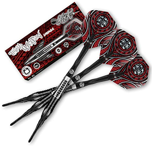 Shot Soft Darts Tribal Weapon Savage 90% Tungsten Softtip Darts Softdart Dartpfeile Set