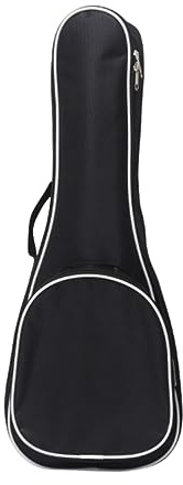 Abaodam Gitarrenkoffer aus Oxford Gewebe Gepolstert mit 1 Tragegurt und Fächern für Kleine Gitarre und Ukulele Gitarrentasche Kinder 3/4