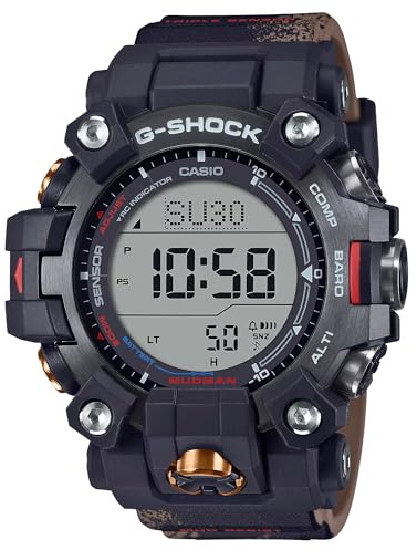 Casio Herren Digital Quarz Armbanduhr G-Shock Master of G Mudman