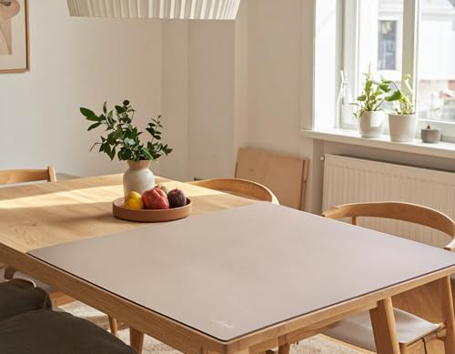 Table Craft Mat to Protect Dining Table, Craft Mess mat 38x39.4 Great for Childrens Crafts and Play Protect Your Furniture from Spills and Mess Easy to Clean, Heat Resistant (Clay, 38 39.4)'