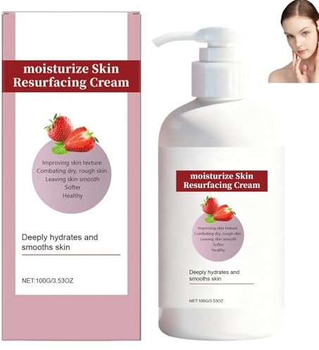 Crema rigenerante per la pelle alla fragola, crema corpo levigante e illuminante, nutriente e ammorbidente per la pelle secca o ruvida, uniforma il tono della pelle, idrata profondamente (1pcs)