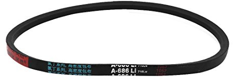 sourcingmap A686 V-Belts 686mm Inner Girth 13mm Top Width 8mm Thickness A-Section Rubber Drive Transmission Belt