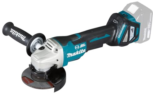 MAKITA DGA467Z - Miniamoladora a batería BL 18V LXT 115mm Palanca Freno/Dial/ADT/AFT