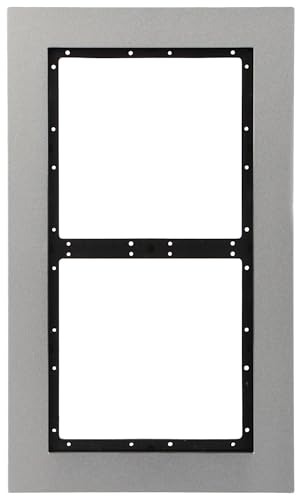 DAHUA VTM125 MARCO EXTERIOR PARA 2 MÃ“DULOS DE VIDEOPORTERO DAHUA PARA SERIE VTO4202F-X