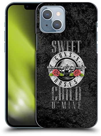 Head Case Designs Licenza Ufficiale Guns N' Roses Sweet Child O' Mine Vintage Custodia Cover Dura per Parte Posteriore Compatibile con Apple iPhone 14