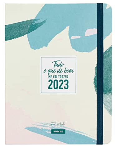 Mr. Wonderful - Jahresplaner Office 2023 Wöchentlich - Tudo o de bom me vai trazer 2023, rot, WOA2212297PTZ0