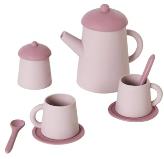 VERTBAUDETKinder Teeservice aus Silikonweiß