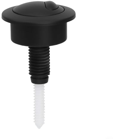 HEIBTENY Klospülung Drücker Wc Schwimmer Spülkasten Für Siamp Für Optima 49 Schwarz WC Druckknopf Dual Flush Für Twyford Passen Zu Einer Vielzahl Von Toilettenmarken(Black)