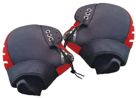 Generisch Guantes para manillar de moto de nieve, manguitos para manillar de moto de nieve, resistentes al viento, manguitos de mano para motos de nieve de invierno, resistentes al desgaste, para
