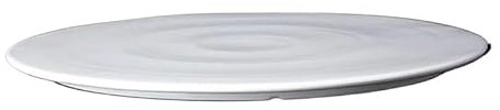 Assiettes Service de Table Assiette à steak en céramique blanche for sushi, gâteau, dessert, assiette plate, assiette à dîner, restaurant, hôtel, assiette ronde for aliments occidentaux Assiette(9 inc