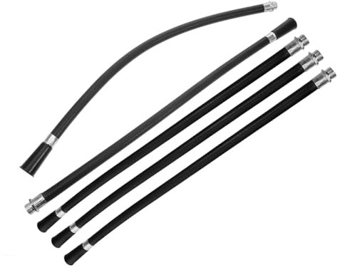 KONTONTY 5pezzi Tubo Sostitutivo Per Estintore Ugelli Per Estintori Polvere Compatibile Con Estintori Facile Installazione e Uso