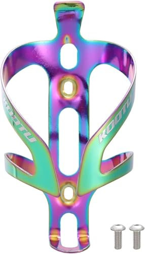 KOOTU Fahrrad Flaschenhalter, Aluminium, Seitenlast, Universal, Lila