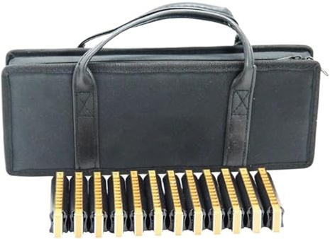 10 Löcher Diatonische Blues Mundharmonika Set Von 12 Harfen Set Für Erwachsene Profis Mit Schwarzem Fall