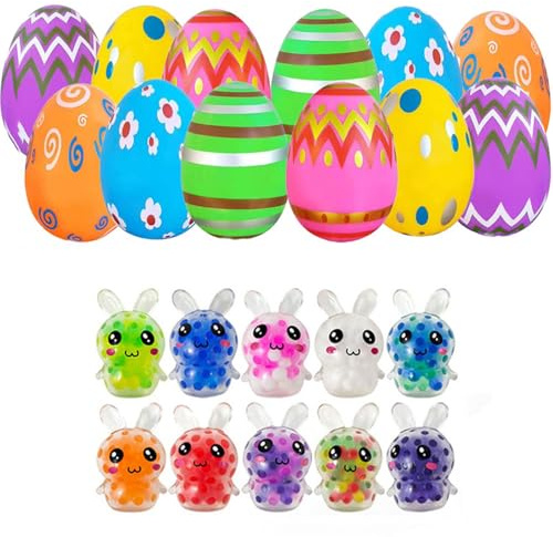 Generisch Osterhase Stressball Spielzeug, Neu Ostern Geschenke Antistressball, Ostergeschenke Anti Stress Spielzeug, Osterhasen Antistressbälle für Erwachsene