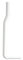 Tubo di scarico per cassetta a zaino mm 800x250 ø 50x32 eccentrico Cr